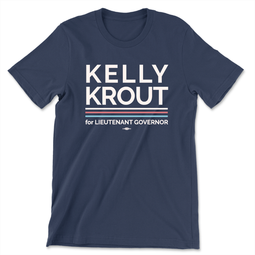 Kelly Krout (Unisex Navy Tee)